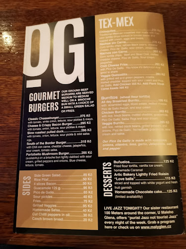 Malostranské nám 264/7 118 00, Malá Strana, Originalglennsbar@gmail.com Praha 1