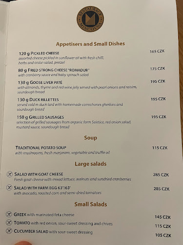 Opinii despre Restaurace Mincovna în Josefov - Gastronomie a pohostinství