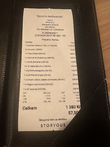 Valoria Brno - Restaurant & Catering - Brno