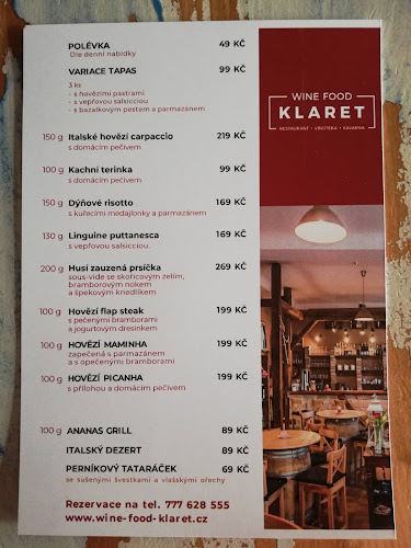 Wine Food Klaret