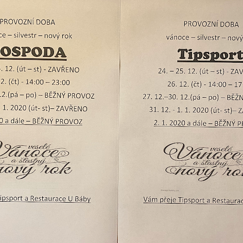 Restaurace U Báby - Gastronomie a pohostinství