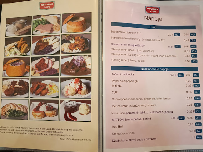 Comentarii opinii despre Restaurace V Cípu Michalská