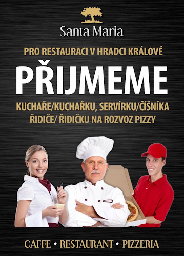 Opinii despre Restaurant Caffe Pizzeria Santa Maria în Hradec Králové - Gastronomie a pohostinství