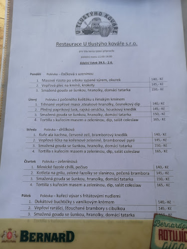 Opinii despre U Tlustýho Kováře în Blansko - Gastronomie a pohostinství