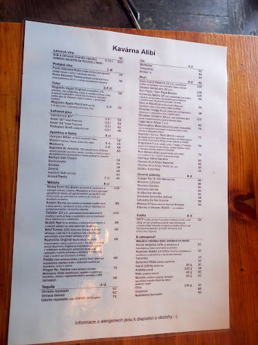 Kavárna Alibi - Gastronomie a pohostinství