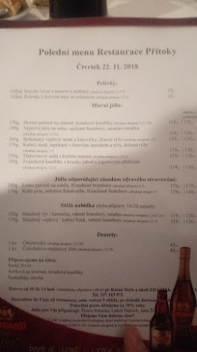 Comentarii opinii despre Restaurace Přítoky