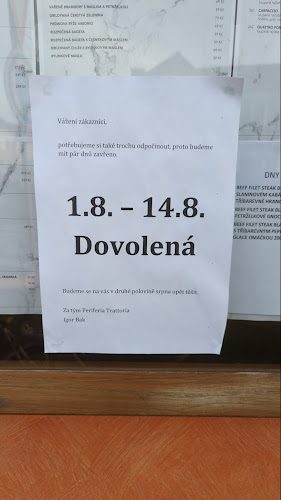 TRVALE UZAVŘENA - Gastronomie a pohostinství