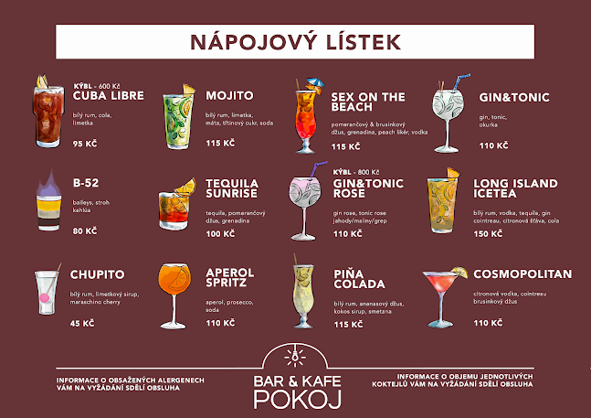 POKOJ Bar & Cafe - Děčín