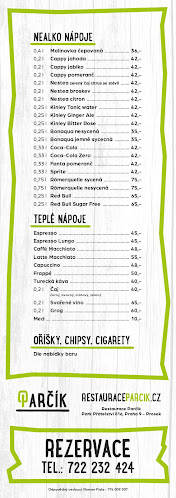 Parčík - Gastronomie a pohostinství