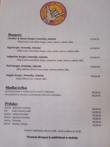 U Jirky Plzeň Doudlevecká 9 - Gastronomie a pohostinství