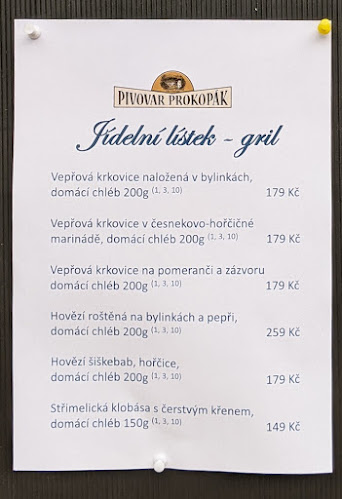 Pivovar Prokopák - Gastronomie a pohostinství