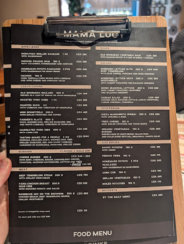 Opinii despre Mama Lucy în Staré Město - Gastronomie a pohostinství