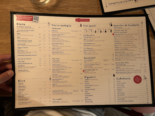 Comentarii opinii despre L'Osteria - Národní