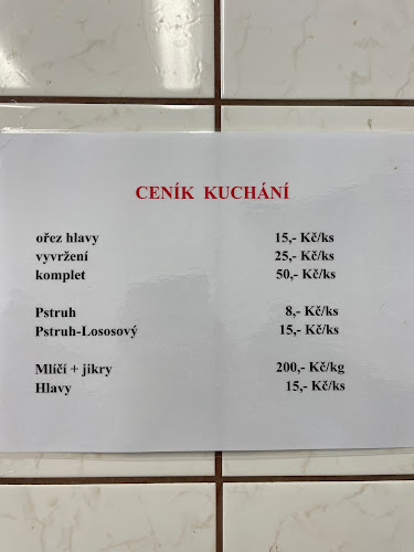 Opinii despre Povodí Odry - prodejna ryb Opava în Opava - Gastronomie a pohostinství