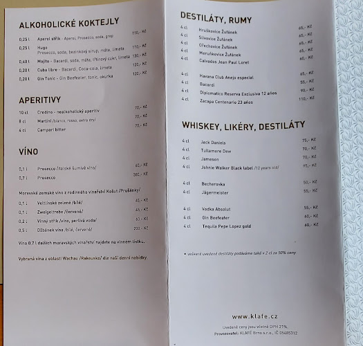 Kavárna Klafé - Brno