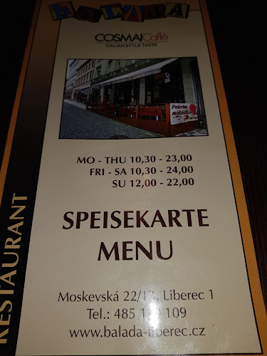 Balada - Gastronomie a pohostinství