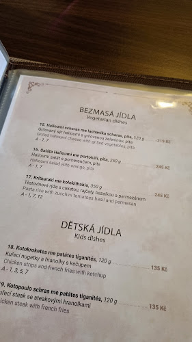 Opinii despre Greek Restaurant Delphi în Moravská Ostrava - Gastronomie a pohostinství