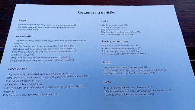 Restaurace ,, U Berňáku"