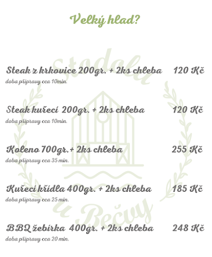 Stodola u Bečvy - Gastronomie a pohostinství