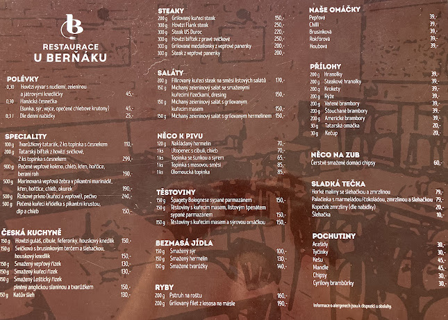 Restaurace ,, U Berňáku" - Olomouc