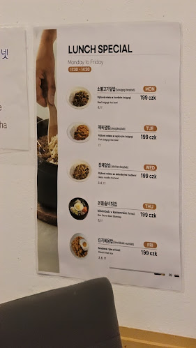 Opinii despre bonjuk and dosirak cafe în Praha - Gastronomie a pohostinství