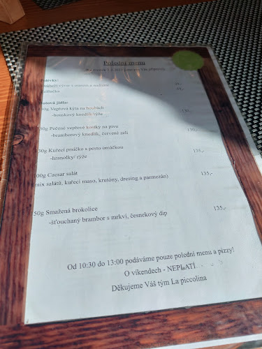 La Piccolina - restaurace a pizzerie