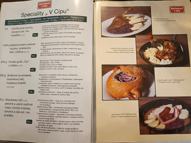 Restaurace V Cípu Michalská - Gastronomie a pohostinství