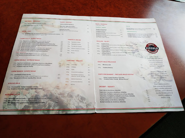 Opinii despre Pizzeria Piccolo în Mariánské Lázně - Gastronomie a pohostinství