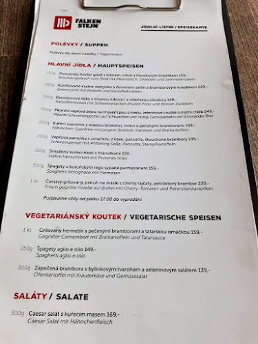 Opinii despre Pivovar Falkenštejn în Krásná Lípa - Gastronomie a pohostinství