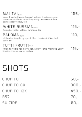 AQ Café & Bar - Gastronomie a pohostinství