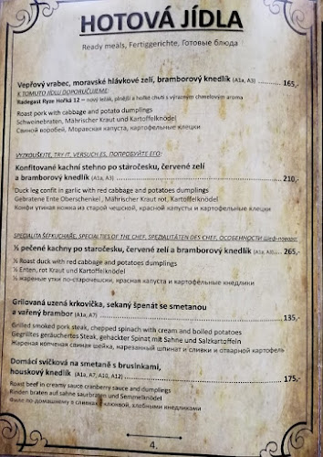 Restaurace Sklípek, Restaurace Karlovy Vary - Karlovy Vary