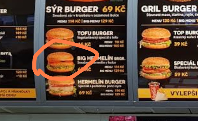 Opinii despre Big Burger în Plzeň 3 - Gastronomie a pohostinství