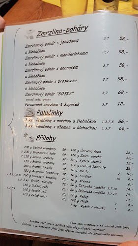 Comentarii opinii despre Restaurace Sojka