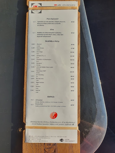 UM café učňovská kavárna - Brno