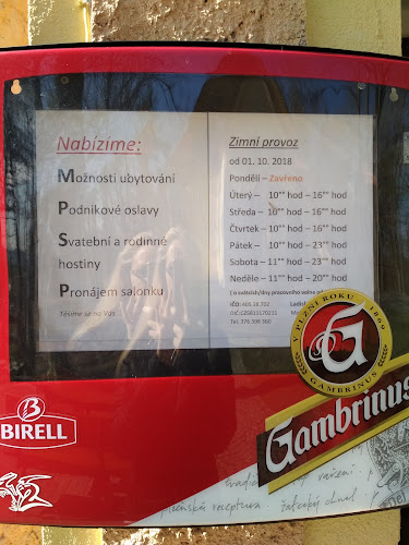 Opinii despre Restaurace S Ubytováním U sv. Antonína în Hradešice - Gastronomie a pohostinství