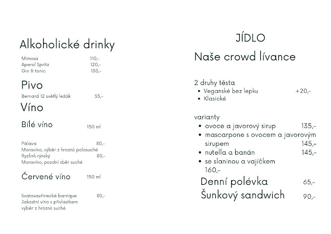 Opinii despre Crowd Cafe în Praha 4 - Gastronomie a pohostinství