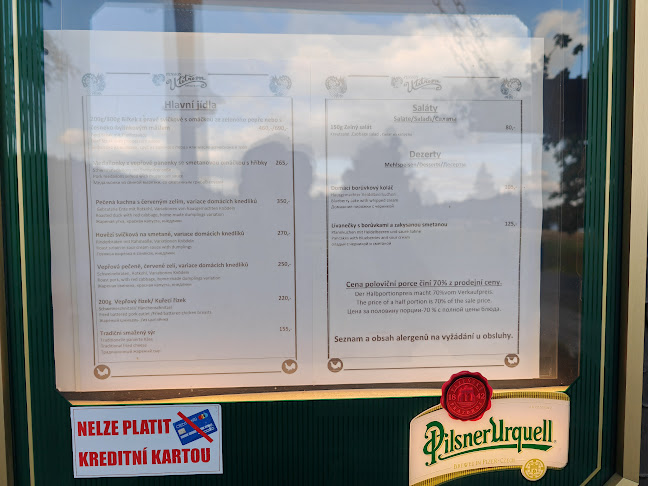 Comentarii opinii despre Restaurace a pension U Tetřeva