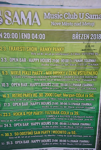 Restaurace & Bar U Sama - Gastronomie a pohostinství