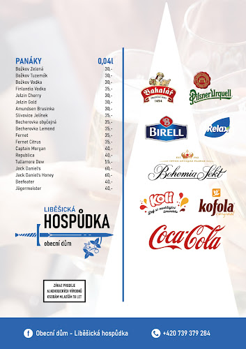 Opinii despre Obecní dům - Liběšická hospůdka în Liběšice - Gastronomie a pohostinství