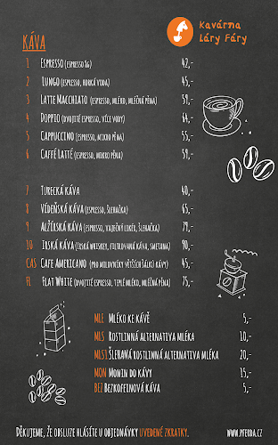 Opinii despre Kavárna Láry Fáry Náchod în Náchod - Gastronomie a pohostinství