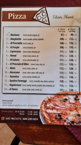 Cukrárna, kavárna a pizza Karel Červinka - Gastronomie a pohostinství