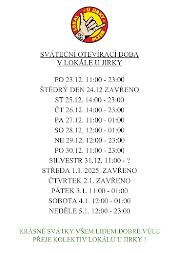 Opinii despre U Jirky Plzeň Doudlevecká 9 în Plzeň - Gastronomie a pohostinství