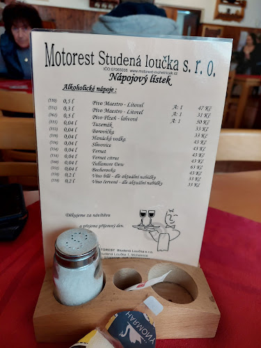 Opinii despre Motorest Studená Loučka în Studená Loučka - Gastronomie a pohostinství