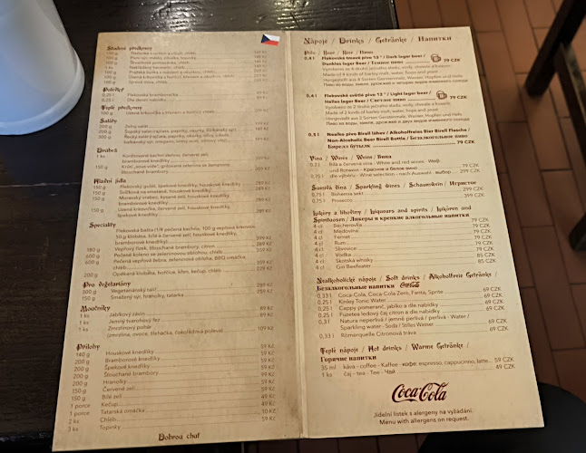 Restaurace a pivovar U Fleků - Nové Město