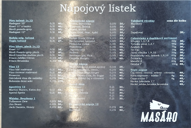 Opinii despre Masaro restaurace în Staré Město - Gastronomie a pohostinství