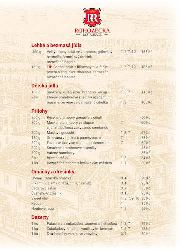 Opinii despre ROHOZECKÁ RESTAURACE în Malý Rohozec - Gastronomie a pohostinství