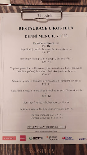 Restaurace U Kostela - Stará Role
