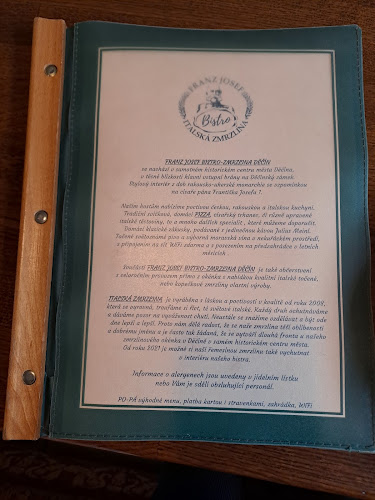 FRANZ JOSEF Bistro-Zmrzlina Děčín - Gastronomie a pohostinství