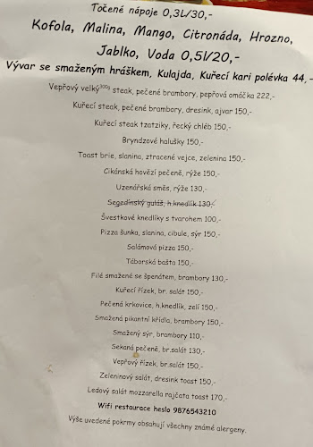 Comentarii opinii despre Restaurace Zlatá Brána