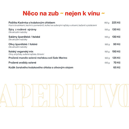 APERITIVO by justWINE - Brno